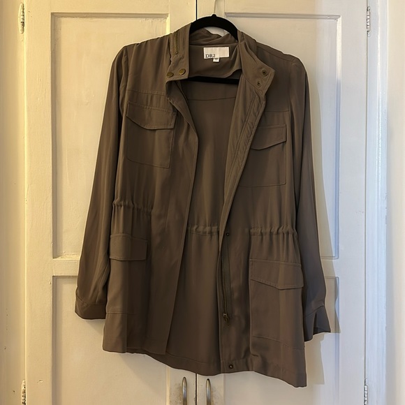 Lightweight taupe jacket - Picture 1 of 4